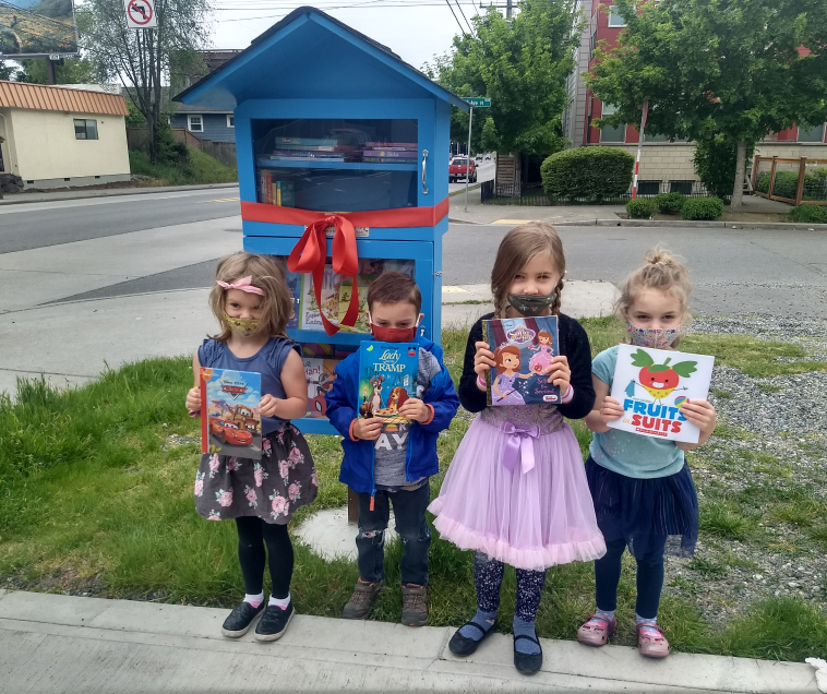 Empowering little learners with little libraries