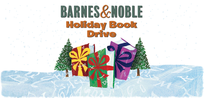Barnes & Noble holiday book drives 2022