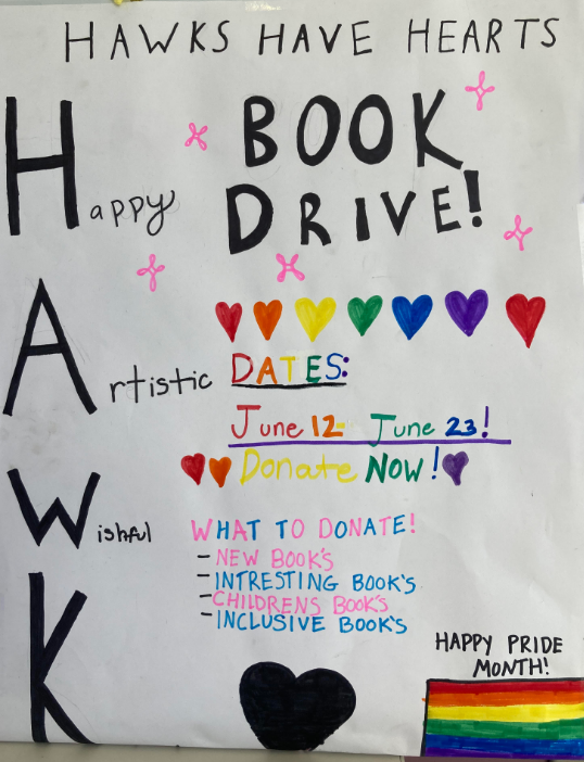 Schools helping schools: the Bryant Elementary book drive